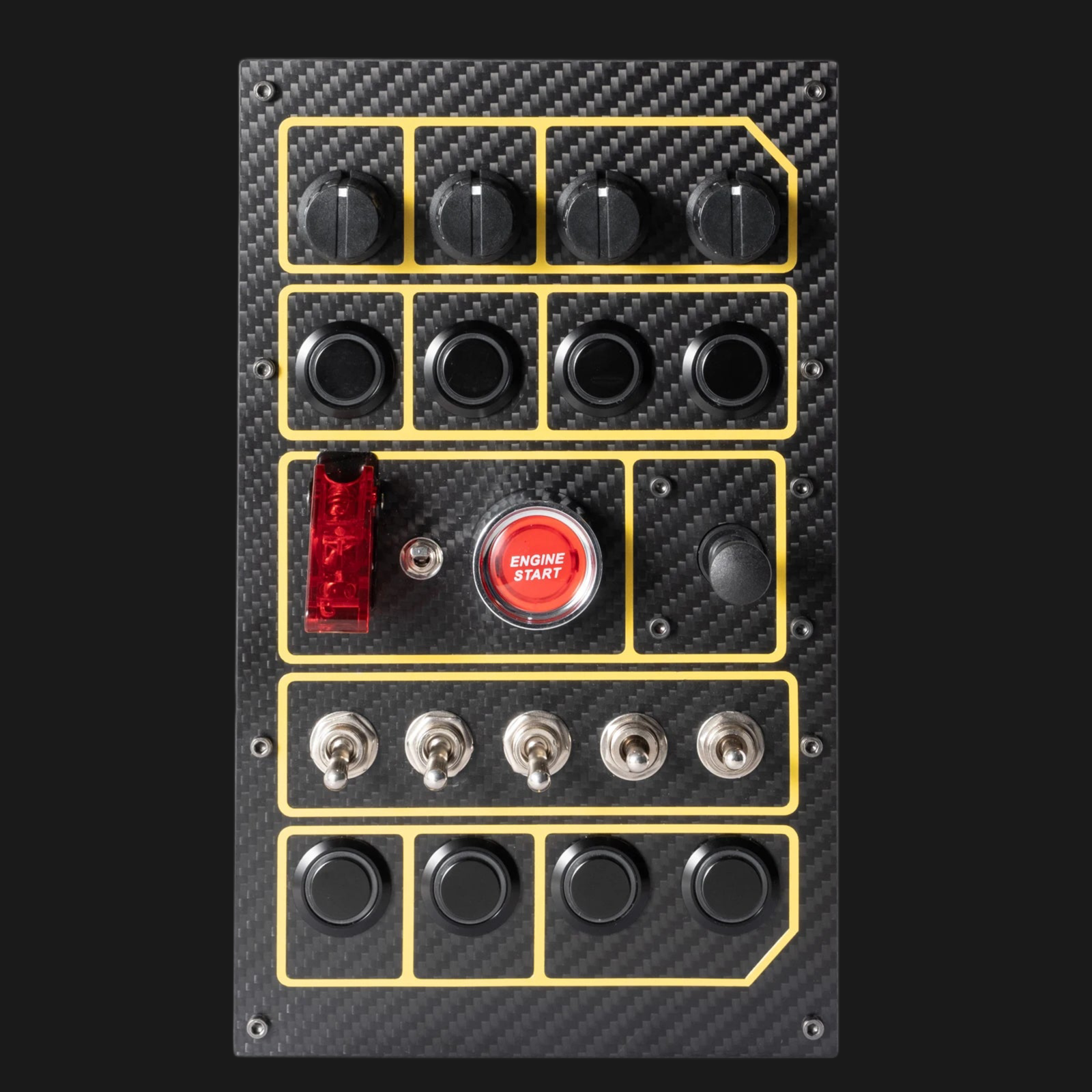 SIMDID-D30 Simracing Button Box-SIMAGIC MOZA FANATEC SIMCUBE can be installed