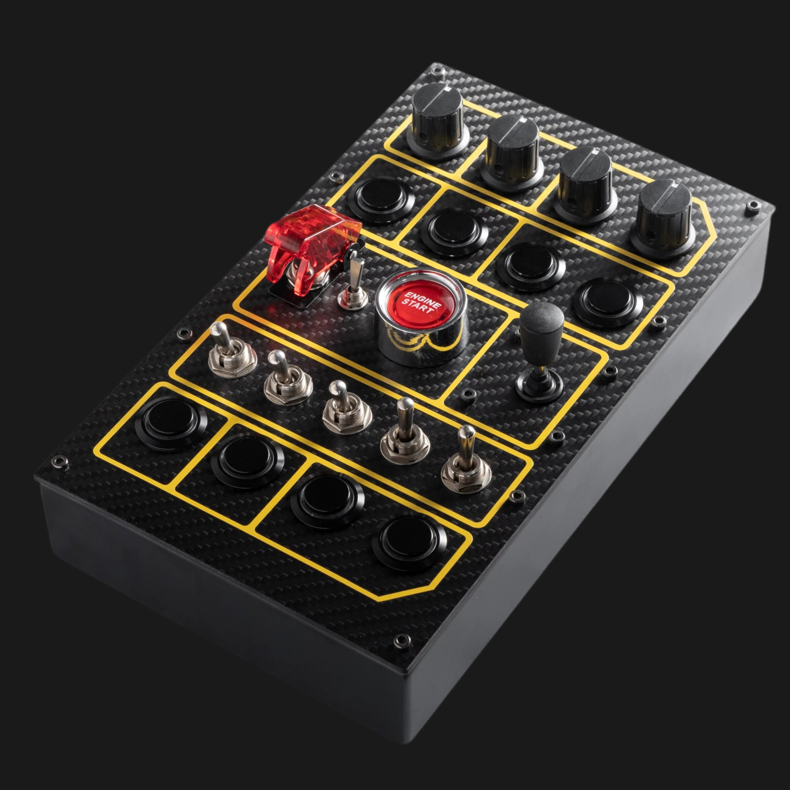 SIMDID-D30 Simracing Button Box-SIMAGIC MOZA FANATEC SIMCUBE can be installed