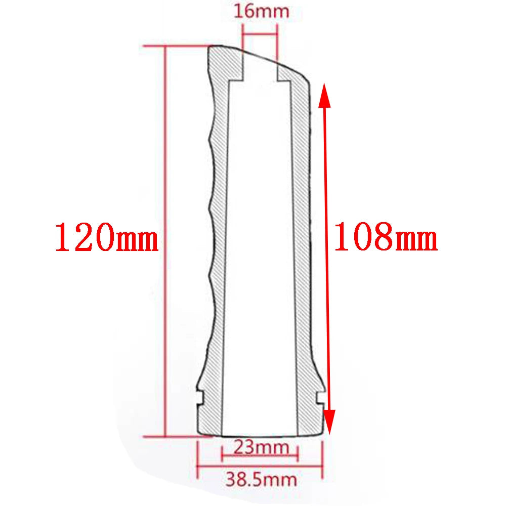 Aluminium MOMO Style Handbrake Cover - Anti-slip & Easy to Install
