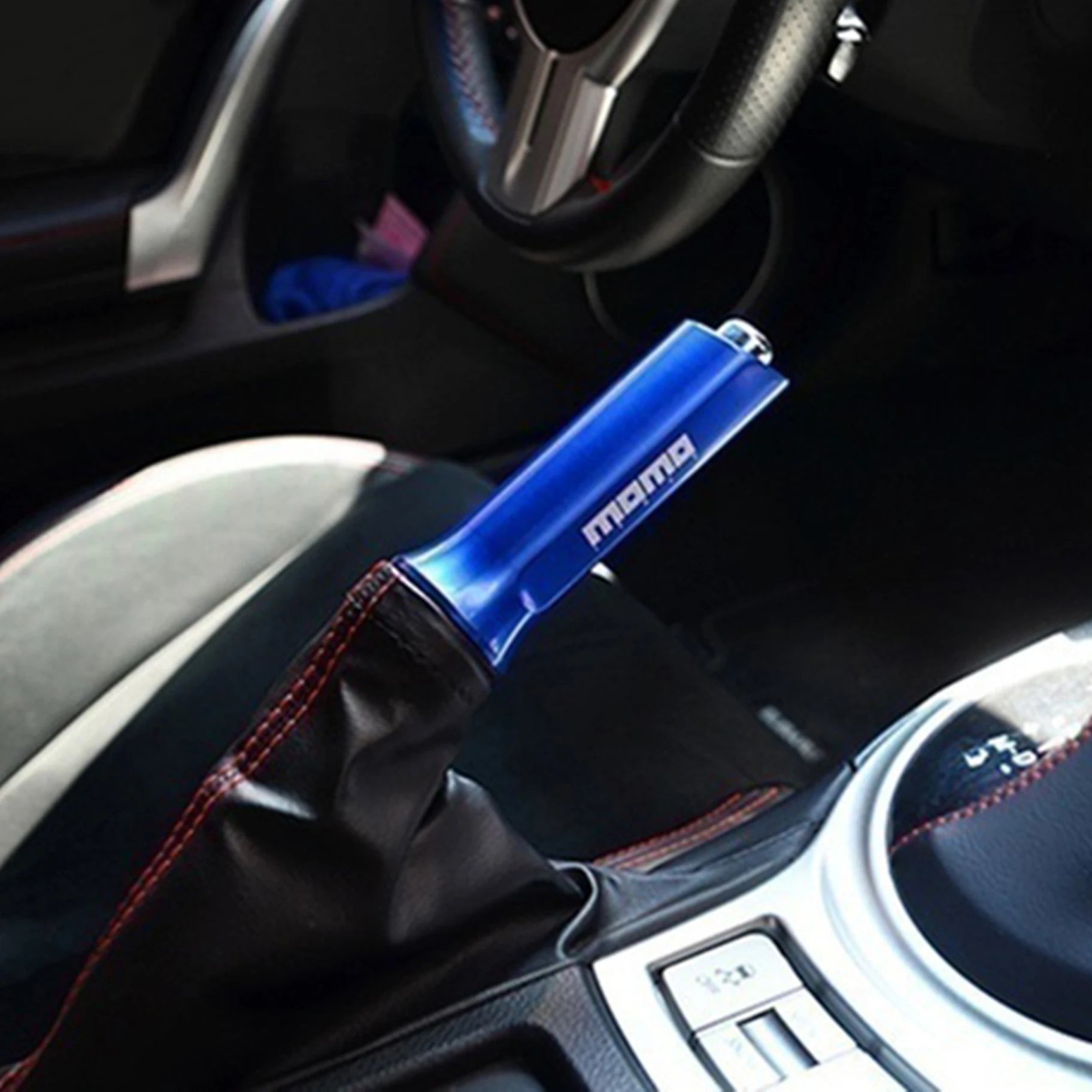 Aluminium MOMO Style Handbrake Cover - Anti-slip & Easy to Install