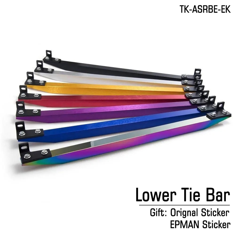 Enhance Your Honda Civic: Rear Tie Bar Subframe Brace & Tie Bar for 96-00 Models - Multiple Color Options Available